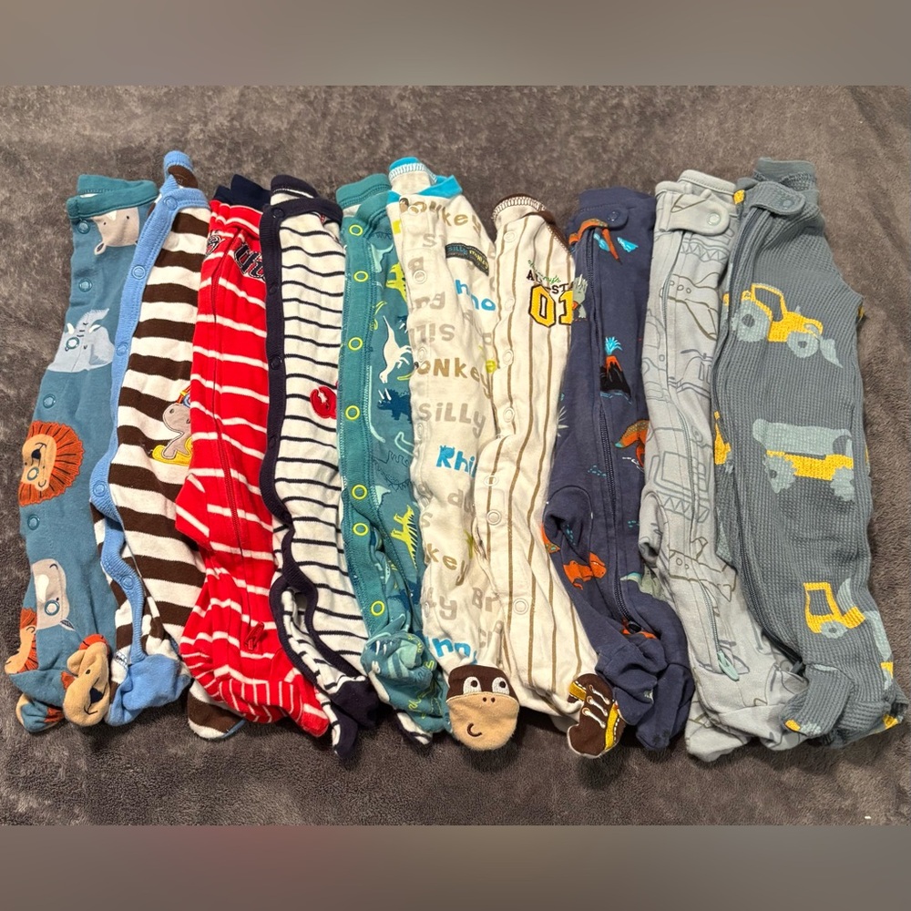 Assorted Carter’s Baby Pajamas Collection